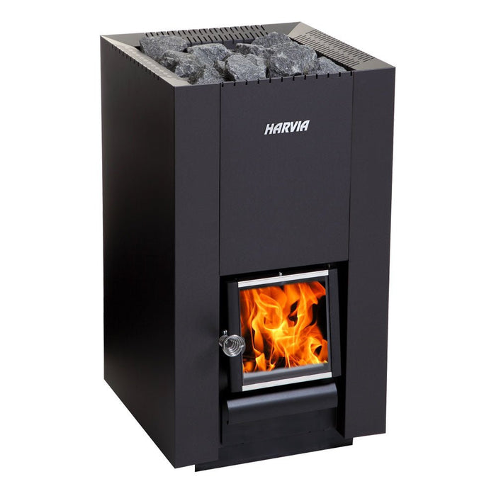 Harvia Linear Series 22 Wood-Burning Sauna Stove 26.1kW