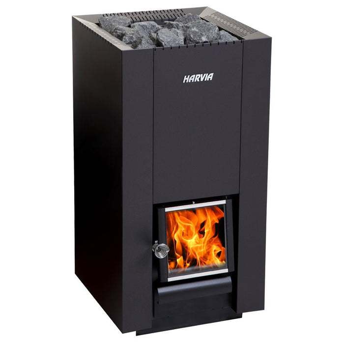 Harvia Linear Series 28 Wood-Burning Sauna Stove 22kW
