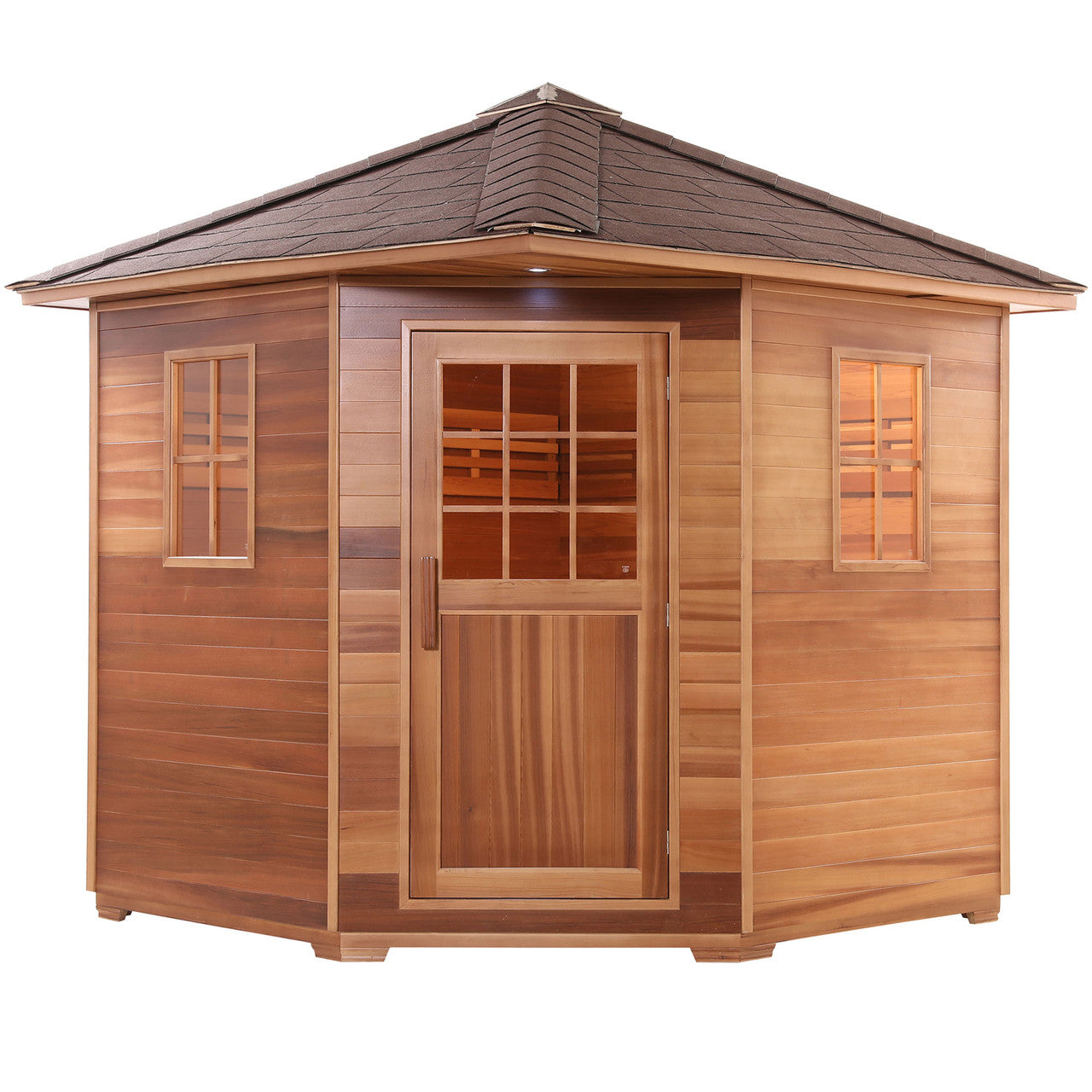 Corner Outdoor Saunas