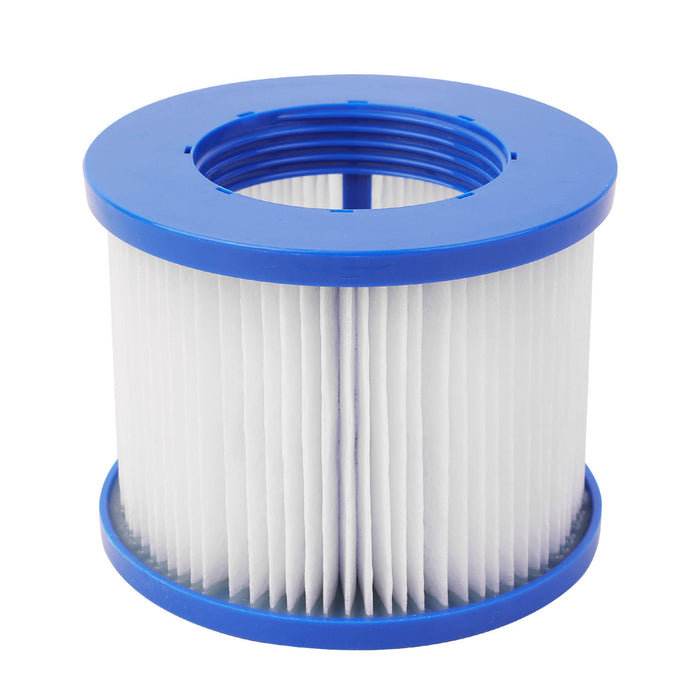 Water Filter Cartridge for Inflatable Hot Tub Spa - Blue - Lot of 6
