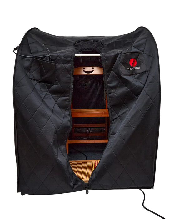 Thera360 PLUS Personal Infrared Sauna (Black)