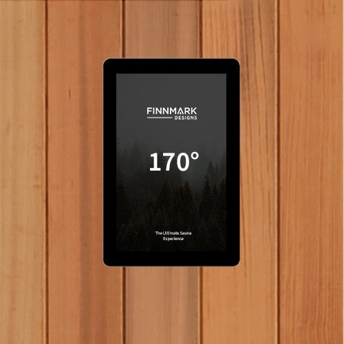 Finnmark Small Indoor Infrared and Steam Sauna Trinity Combo for 2 Person FD-4