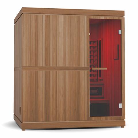 Finnmark Small Indoor Infrared and Steam Sauna Trinity XL Combo for 4 Person FD-5