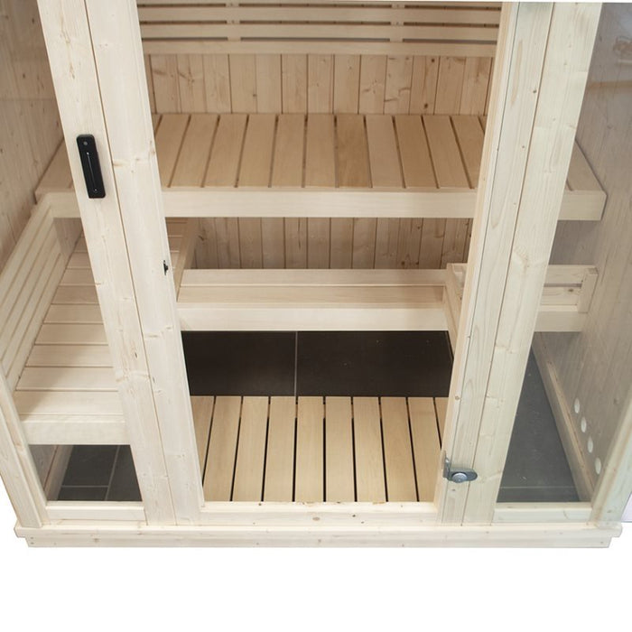SaunaLife Floor Kit for Model X6, Sauna Aspen Floor Kit for Walking Area of X6 Sauna Kit