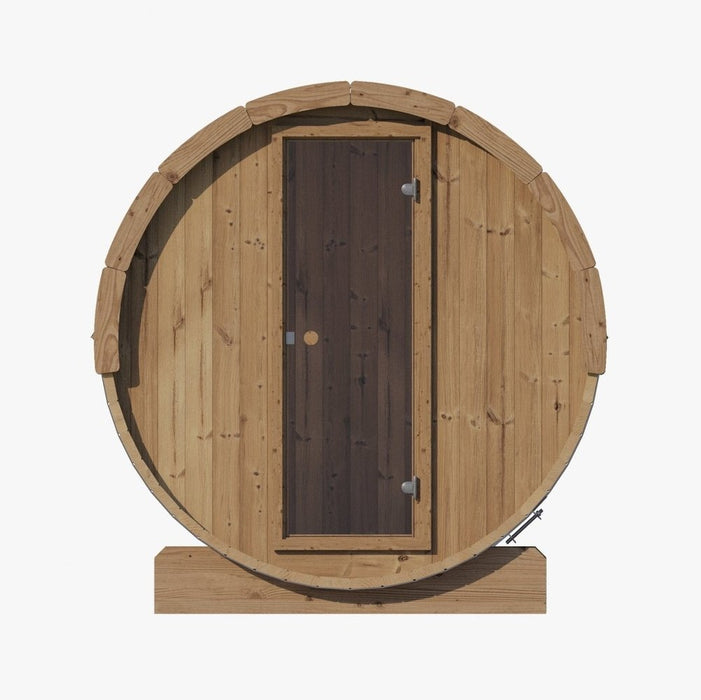 SaunaLife Small Barrel Sauna for 4 Person ERGO Series Model E7