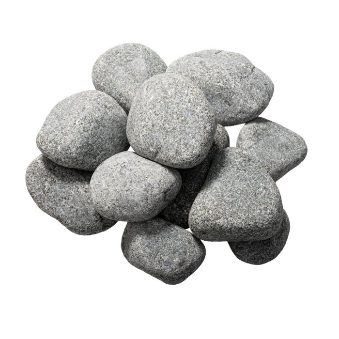 Saunum Sauna Heater Stones, Rounded Olivine, 5-10cm, 33lbs